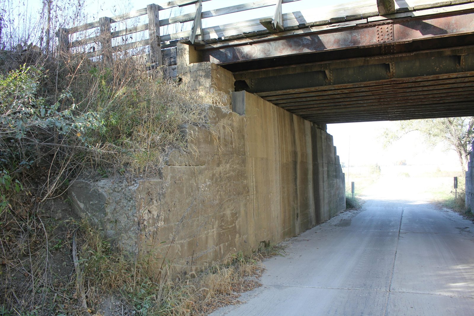 West abutment